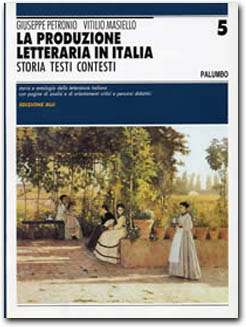 copertina La produzione letteraria in Italia - Edizione Blu - VOLUME 5